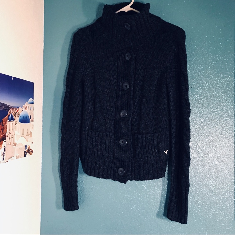 American Eagle Outfitters Button Down Sweater